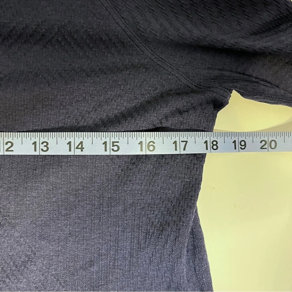 Lululemon Rest Less Pullover Long Sleeve Base Layer in Night Sea Blue - Picture 10 of 10